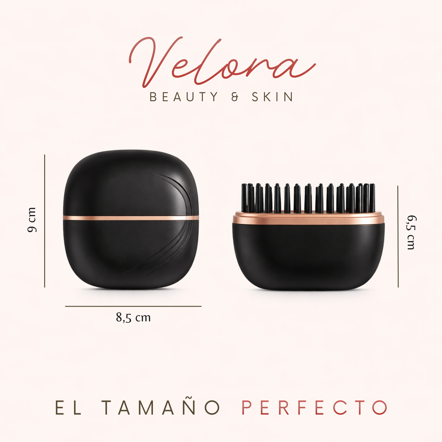 GlamBrush by VELORA ★ Tu pelo perfecto a donde vayas