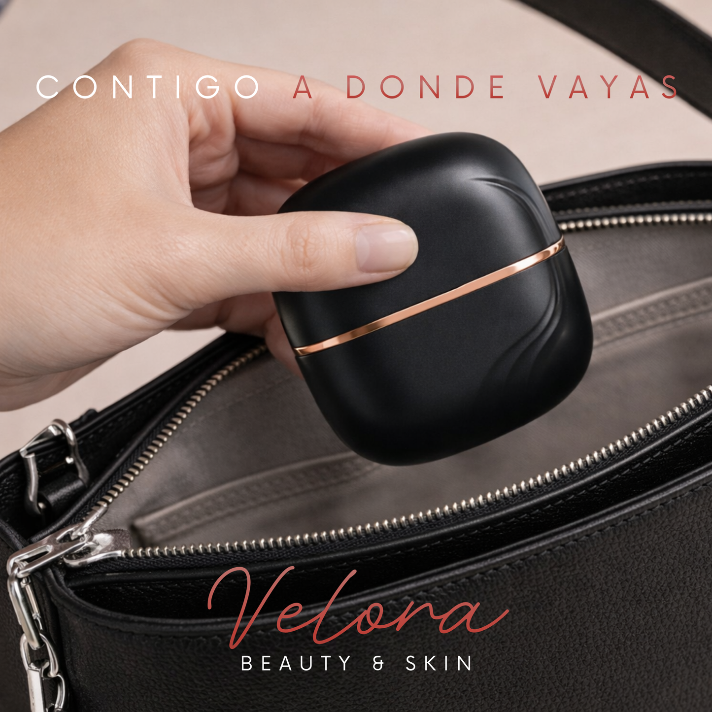 GlamBrush by VELORA ★ Tu pelo perfecto a donde vayas