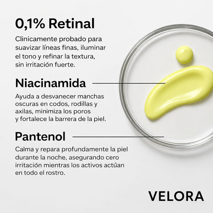 Retinal Shot by VELORA ★ Para una piel más joven y brillante