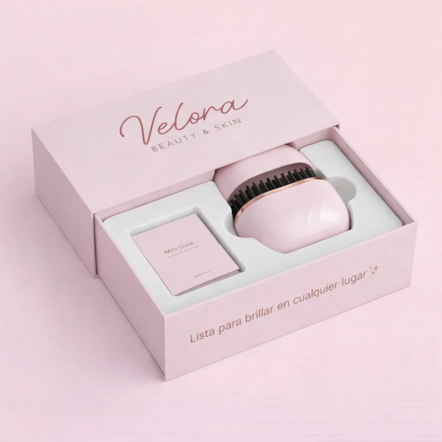 GlamBrush by VELORA ★ Tu pelo perfecto a donde vayas