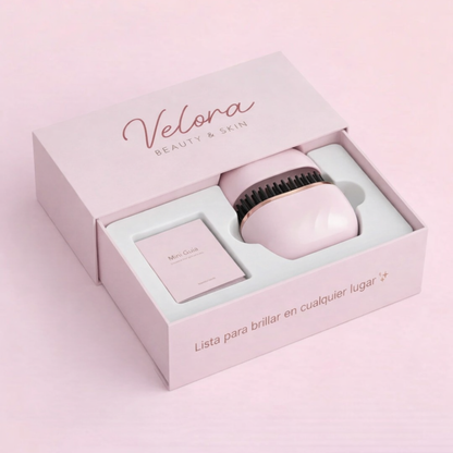 GlamBrush by VELORA ★ Tu pelo perfecto a donde vayas